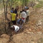 8.Local people  replacing Sai Seva Dal