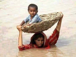 2c mother carrying baby