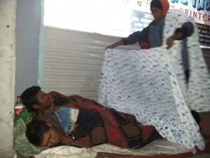 Blanket Distribution on 22 November  night