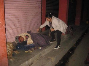 Blanket Distribution on 22 November at night4