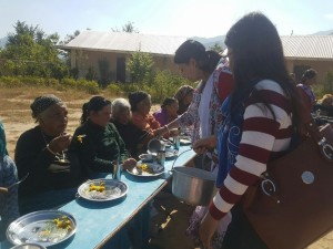 Narayan Seva to 91 Elderly Ladies